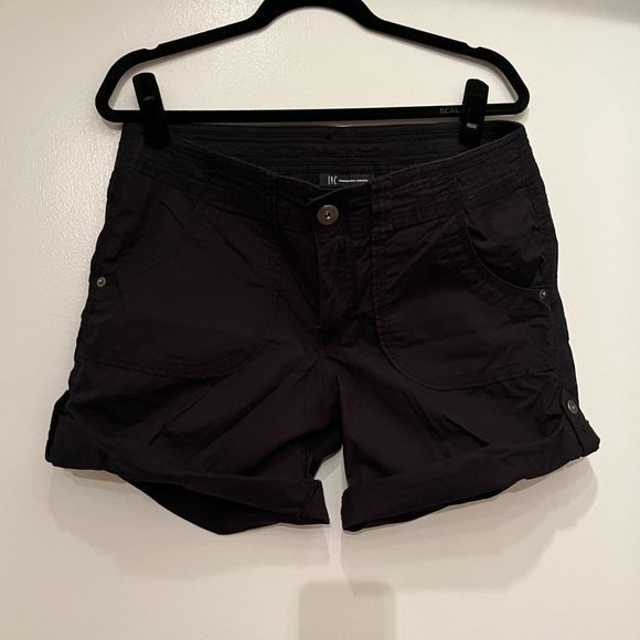 INC Black Cotton-Blend Shorts – Size 12 / 31 (Never Worn!) (Like New) - Picture 2 of 2